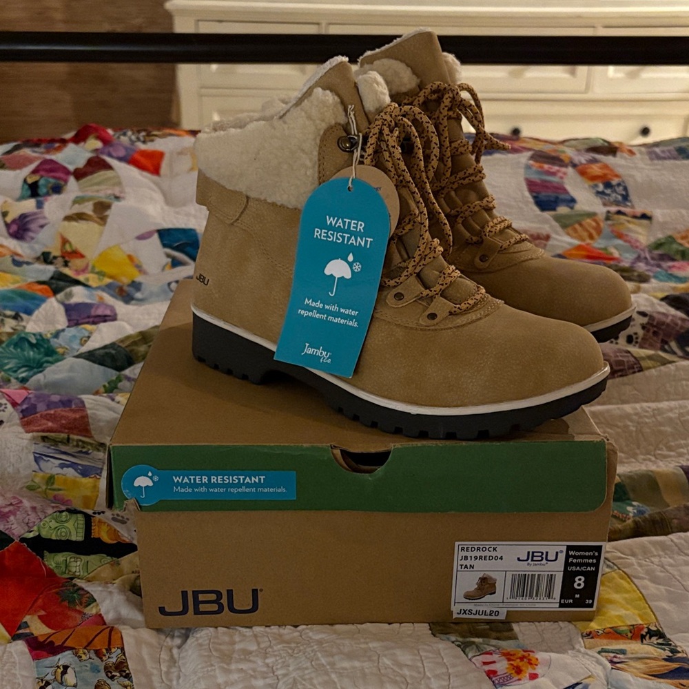 JBU Tan Water Resistant Boots